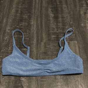 Shimmery Blue Bralette